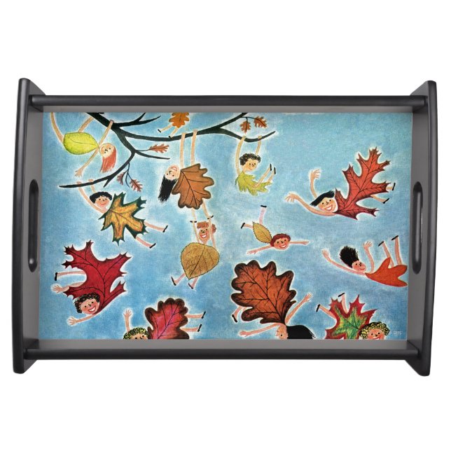 Leaf Kids Serving Tray (Front)