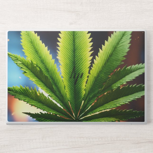 leaf laptop design HP laptop skin (Front)