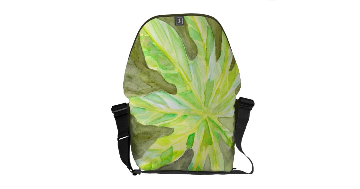 Leaf Messenger Bag | Zazzle