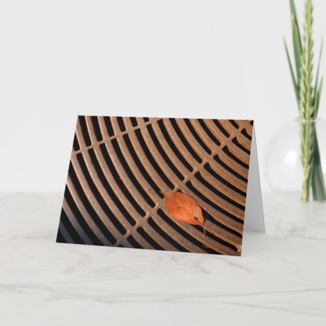 Leaf Minimalist Card (Front)