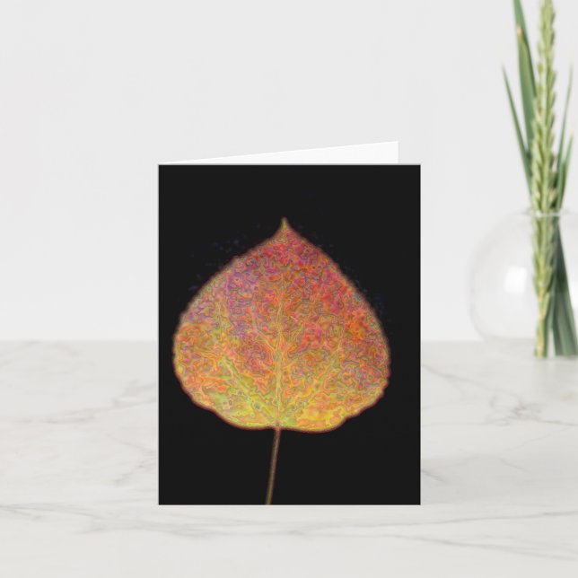 Leaf Notecard (Front)