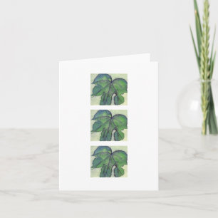 Leaf Notecard