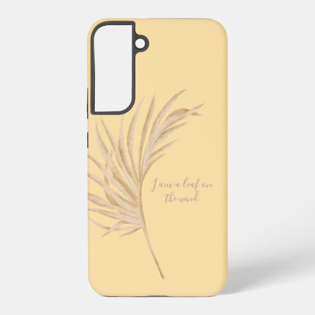 leaf on the wind samsung galaxy case (Back)