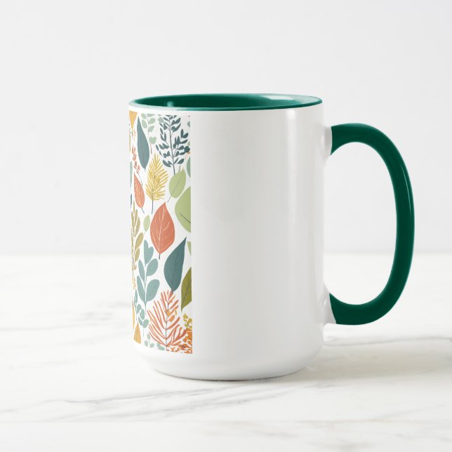 Leaf Only Mug Design (Right)