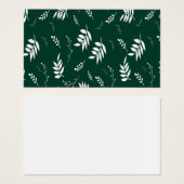 leaf pattern (Front & Back)