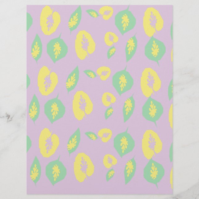 Leaf pattern 1 (Front)