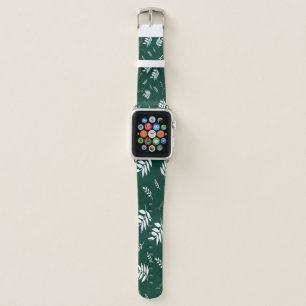 leaf pattern apple watch band
