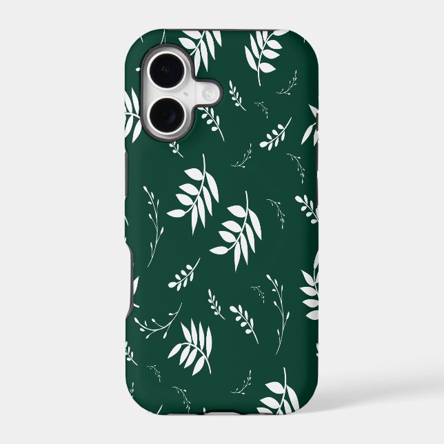 leaf pattern iphone case (Back)