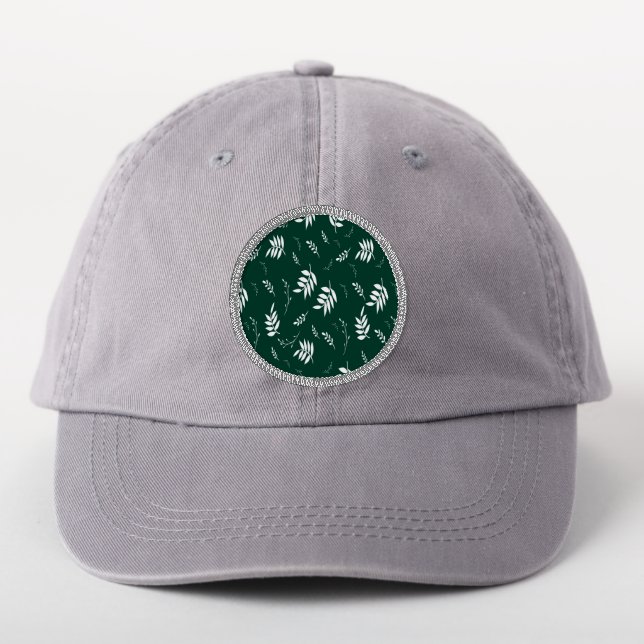 leaf pattern patch (On Headwear)