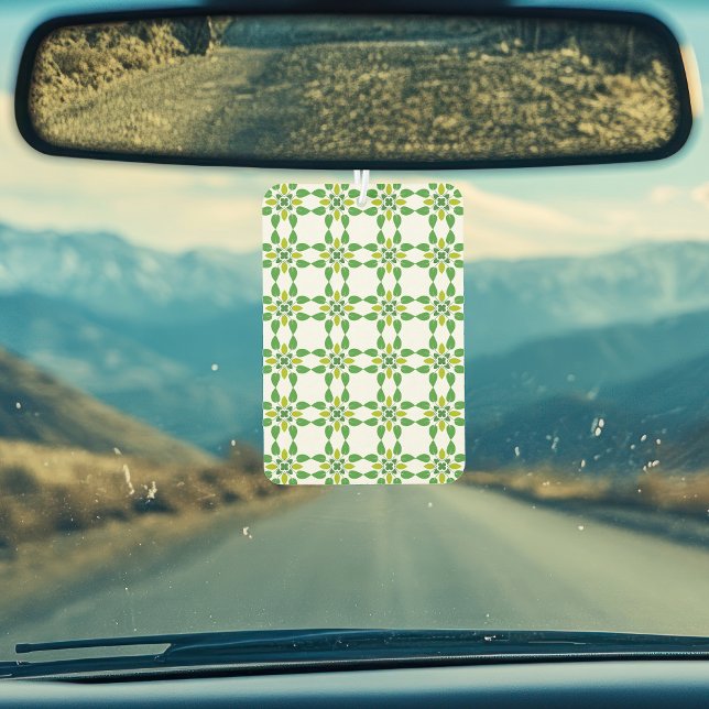 Leaf Pattern, Pattern Of Leaves, Green Leaves Air Freshener (Creator Uploaded)