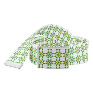 Leaf Pattern, Pattern Of Leaves, Green Leaves Belt