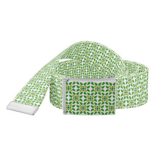 Leaf Pattern, Pattern Of Leaves, Green Leaves Belt
