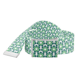 Leaf Pattern, Pattern Of Leaves, Green Leaves Belt
