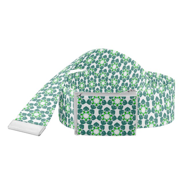 Leaf Pattern, Pattern Of Leaves, Green Leaves Belt (Snake)