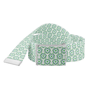 Leaf Pattern, Pattern Of Leaves, Green Leaves Belt