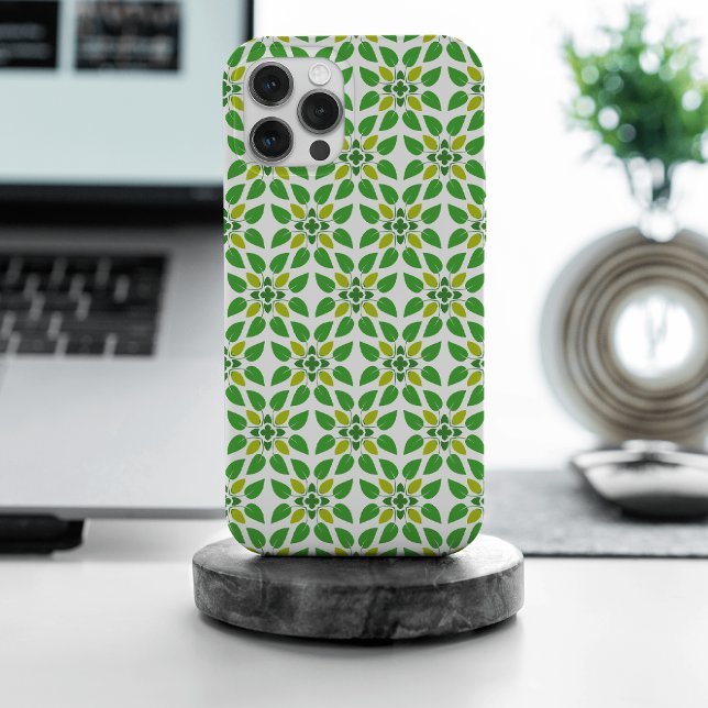Leaf Pattern, Pattern Of Leaves, Green Leaves Case-Mate iPhone Case (Creator Uploaded)