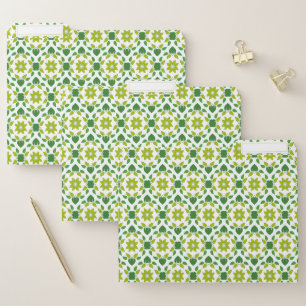 Leaf Pattern, Pattern Of Leaves, Green Leaves File Folder