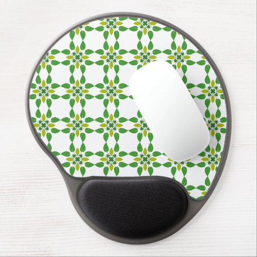 Leaf Pattern Pattern Of Leaves Green Leaves Gel Mouse Pad