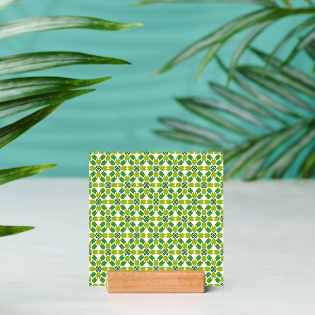 Leaf Pattern, Pattern Of Leaves, Green Leaves Holder (Insitu 2)