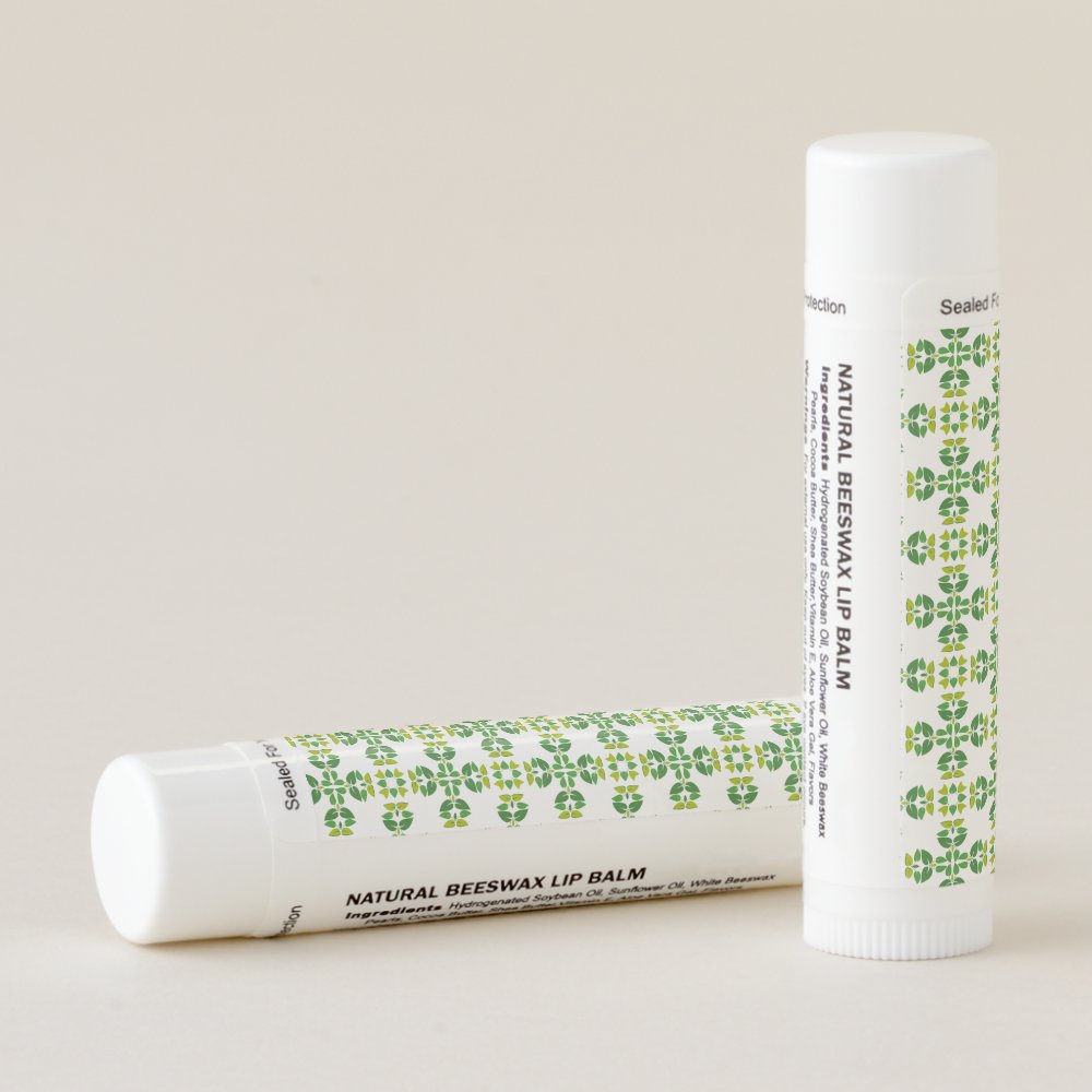 Disover Leaf Pattern, Pattern Of Leaves, Green Leaves Lip Balm