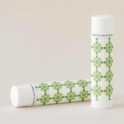 Leaf Pattern Pattern Of Leaves Green Leaves Lip Balm