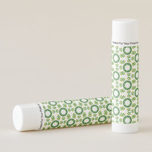 Leaf Pattern Pattern Of Leaves Green Leaves Lip Balm