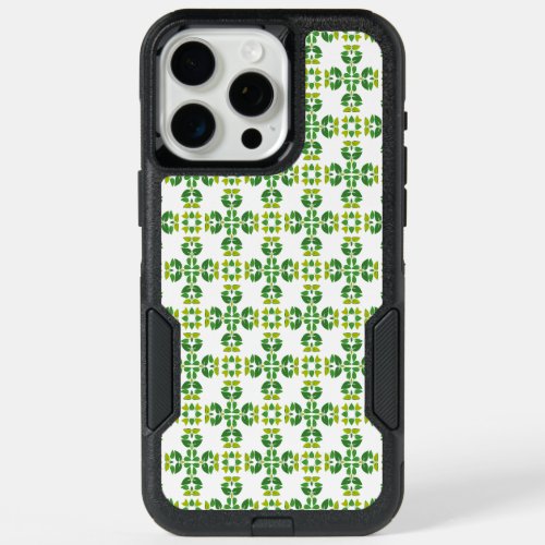 Leaf Pattern Pattern Of Leaves Green Leaves iPhone 15 Pro Max Case