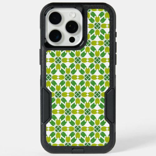 Leaf Pattern Pattern Of Leaves Green Leaves iPhone 15 Pro Max Case