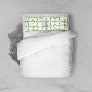 Leaf Pattern, Pattern Of Leaves, Green Leaves Pillow Case