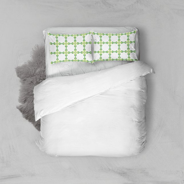 Leaf Pattern, Pattern Of Leaves, Green Leaves Pillow Case (Creator Uploaded)