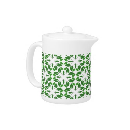 Leaf Pattern Pattern Of Leaves Green Leaves Teapot