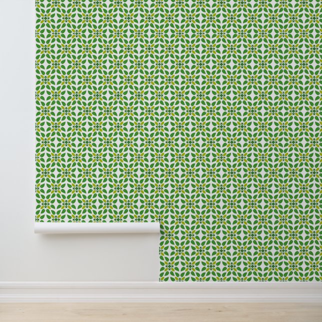 Leaf Pattern, Pattern Of Leaves, Green Leaves Wallpaper (Application)