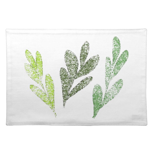 Leaf Pattern Placemat (Front)