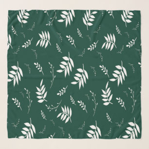 leaf pattern scarf
