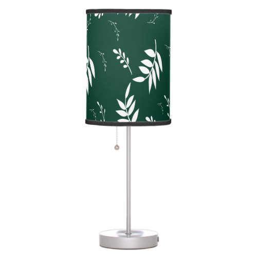 leaf pattern table lamp