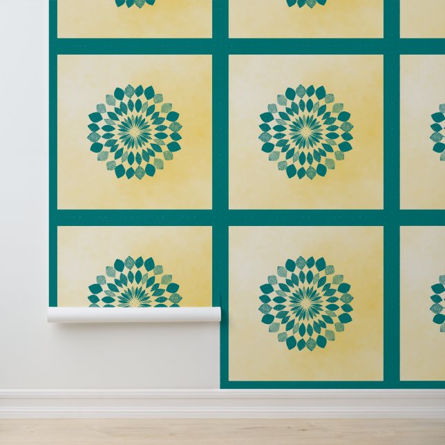 Leaf pattern wallpaper  (Application)