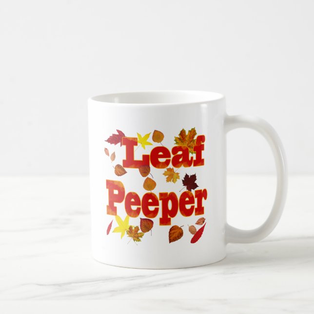 Leaf Peeper Coffee Mug (Right)