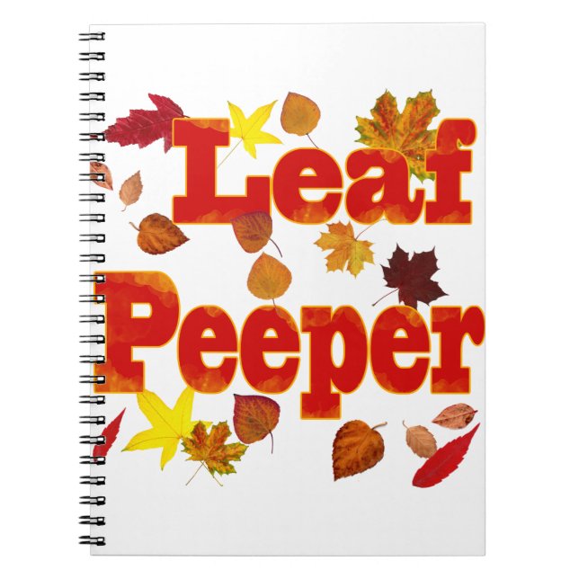 Leaf Peeper Notebook (Front)