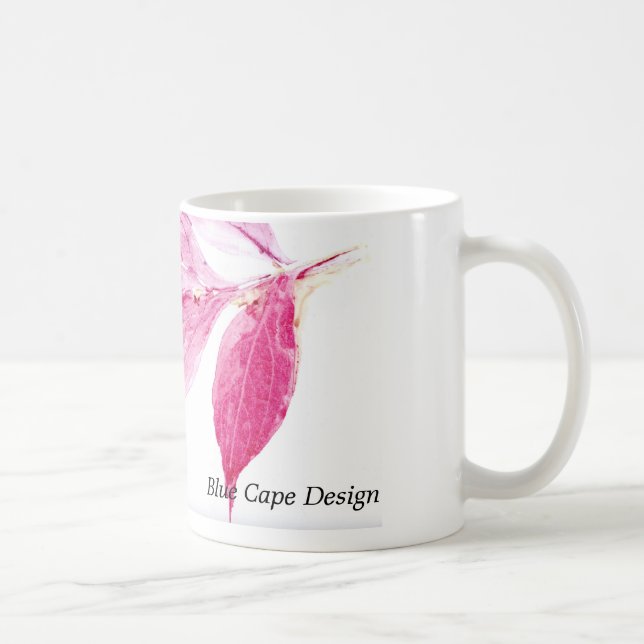 Leaf Print Coffee Mug (Right)