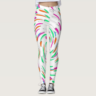 Leaf printed Leggings