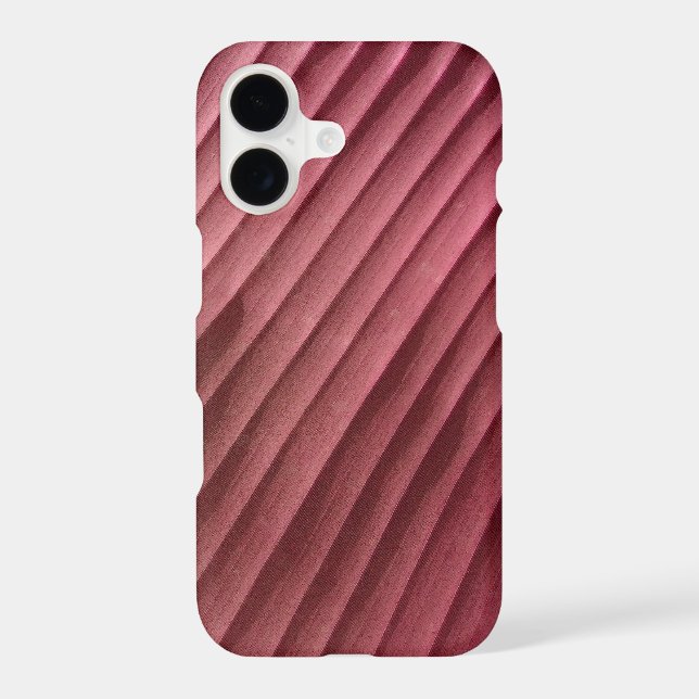 Leaf Red Diagonal Case-Mate iPhone Case (Back)