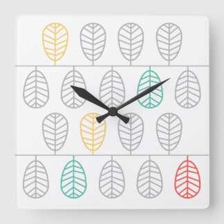 Leaf! - Scandinavian Swedish style Clock