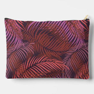 Leaf Seemless Pattern Accessory Pouch