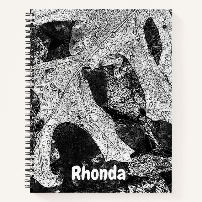 Leaf Sketch Notebook (Front)