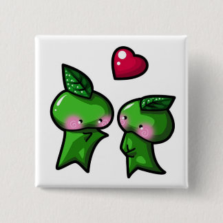 Leaf Sprite Pinback Button