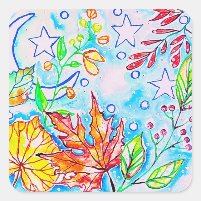Leaf Stickers (Front)