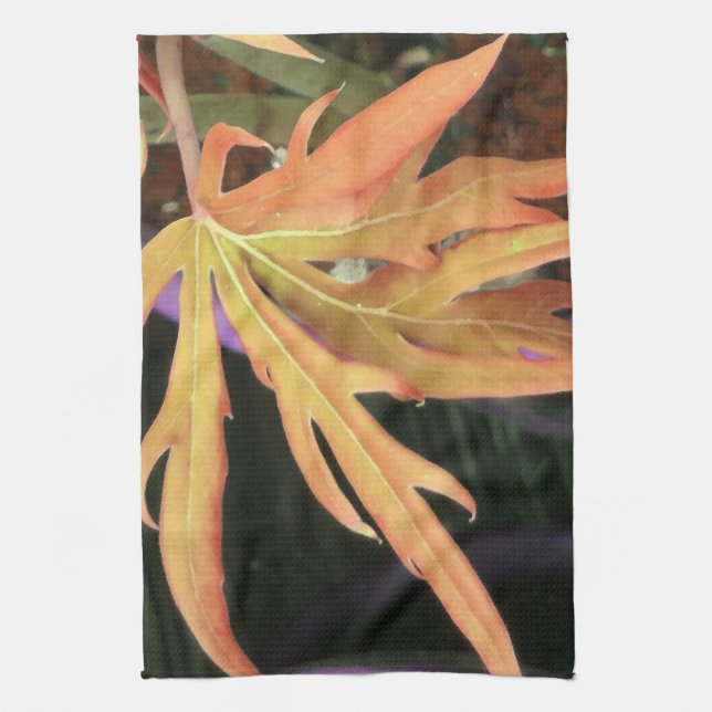 Leaf Study 2 Kitchen Towel (Vertical)