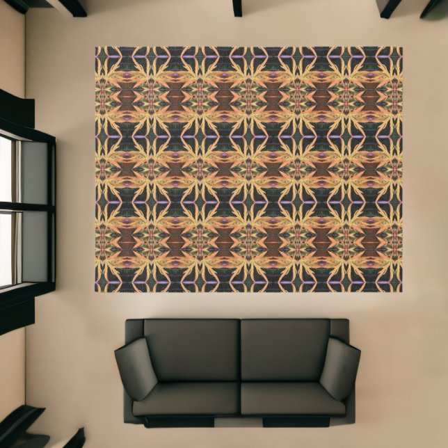 Leaf Study Pattern Area Rug (Insitu (Indoor 1))