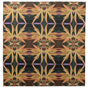 Leaf Study Pattern Napkin