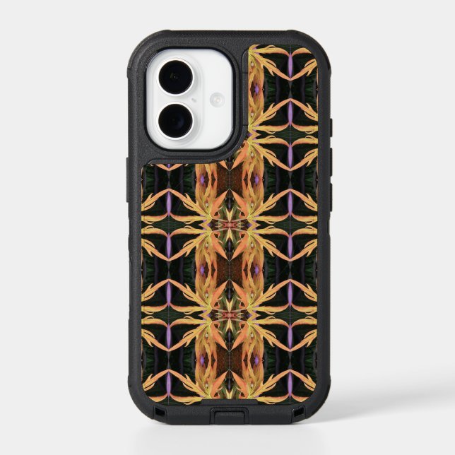 Leaf Study Pattern Otterbox iPhone Case (Back)